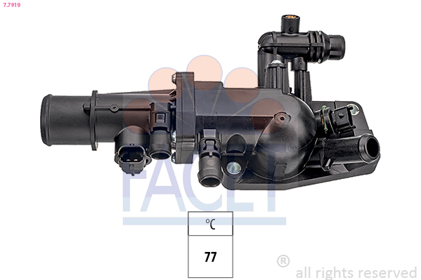 Thermostat, coolant FACET 7.7919