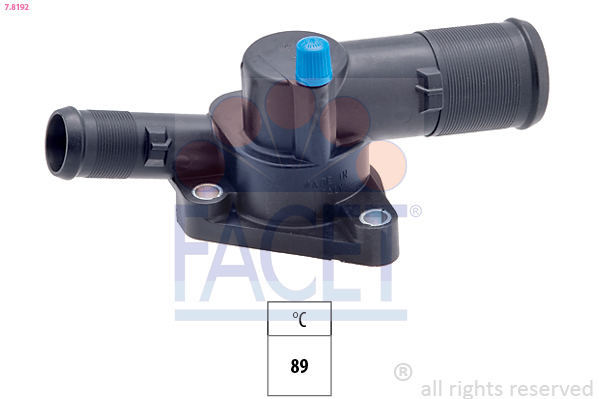 Thermostat, coolant FACET 7.8192