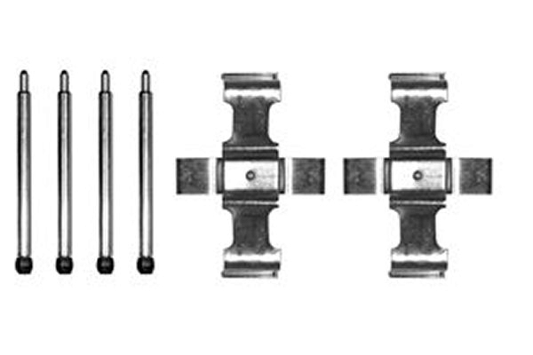 Accessory Kit, disc brake pad TRW PFK167