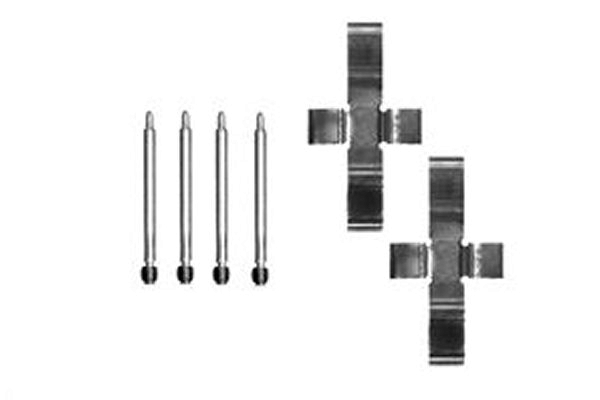 Accessory Kit, disc brake pad TRW PFK168