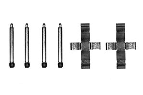 Accessory Kit, disc brake pad TRW PFK204