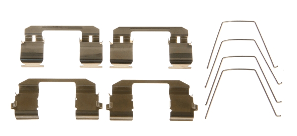 Accessory Kit, disc brake pad TRW PFK583
