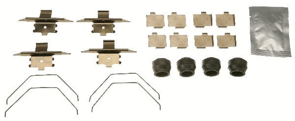 Accessory Kit, disc brake pad TRW PFK628