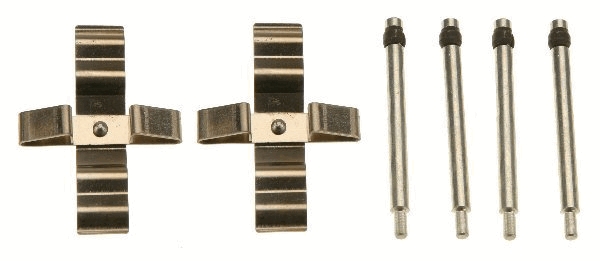 Accessory Kit, disc brake pad TRW PFK631