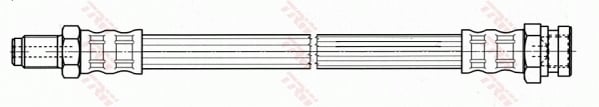 Brake Hose TRW PHB454