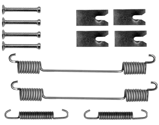 Accessory Kit, brake shoes TRW SFK371