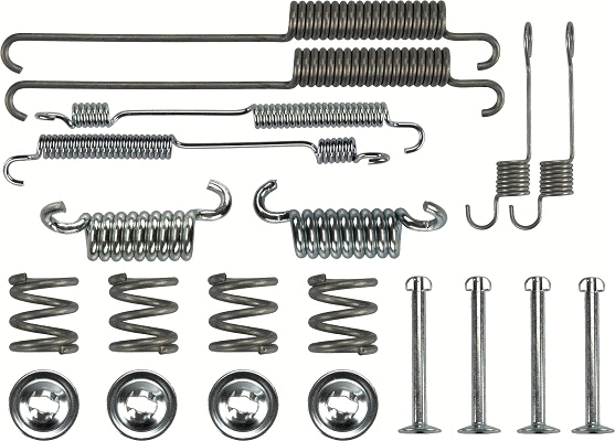Accessory Kit, brake shoes TRW SFK88