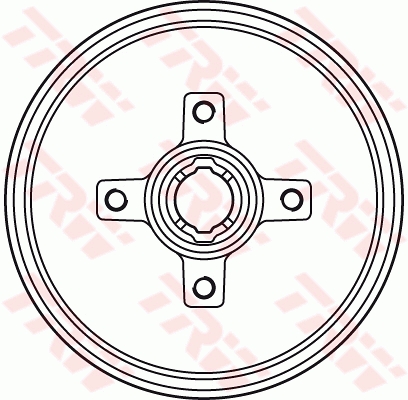 Brake Drum TRW DB4134BR