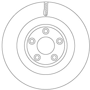 Brake Disc TRW DF6816S