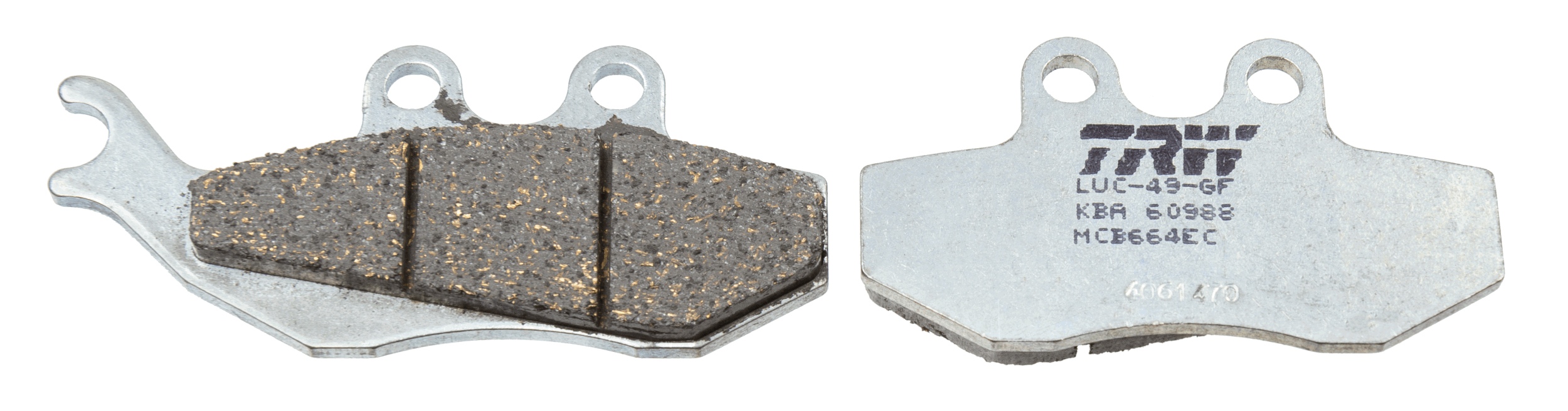 Brake Pad Set, disc brake TRW MCB664EC