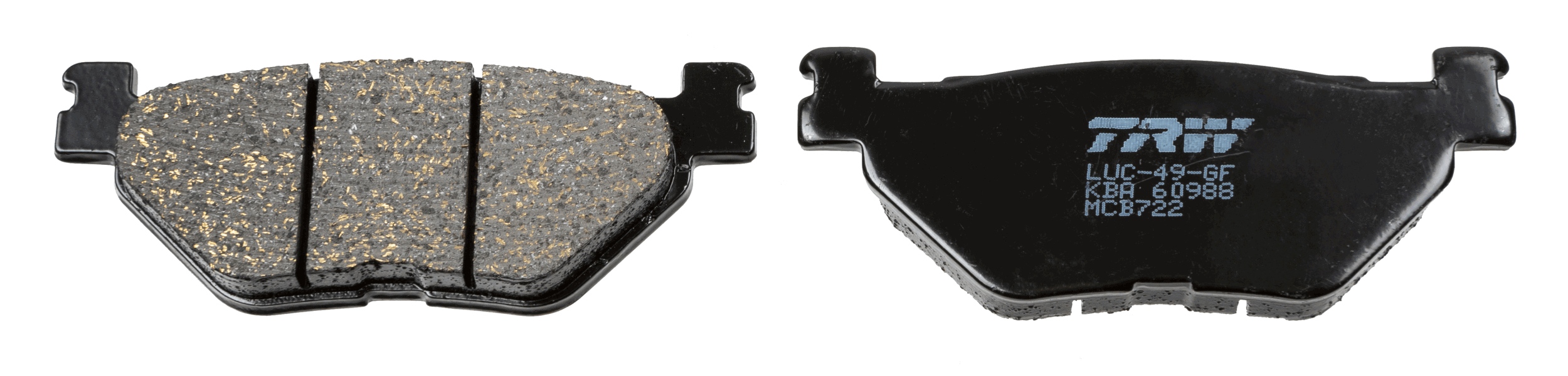 Brake Pad Set, disc brake TRW MCB722