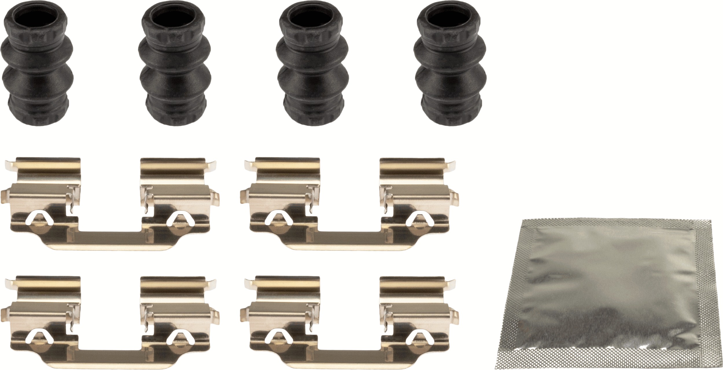 Accessory Kit, disc brake pad TRW PFK749