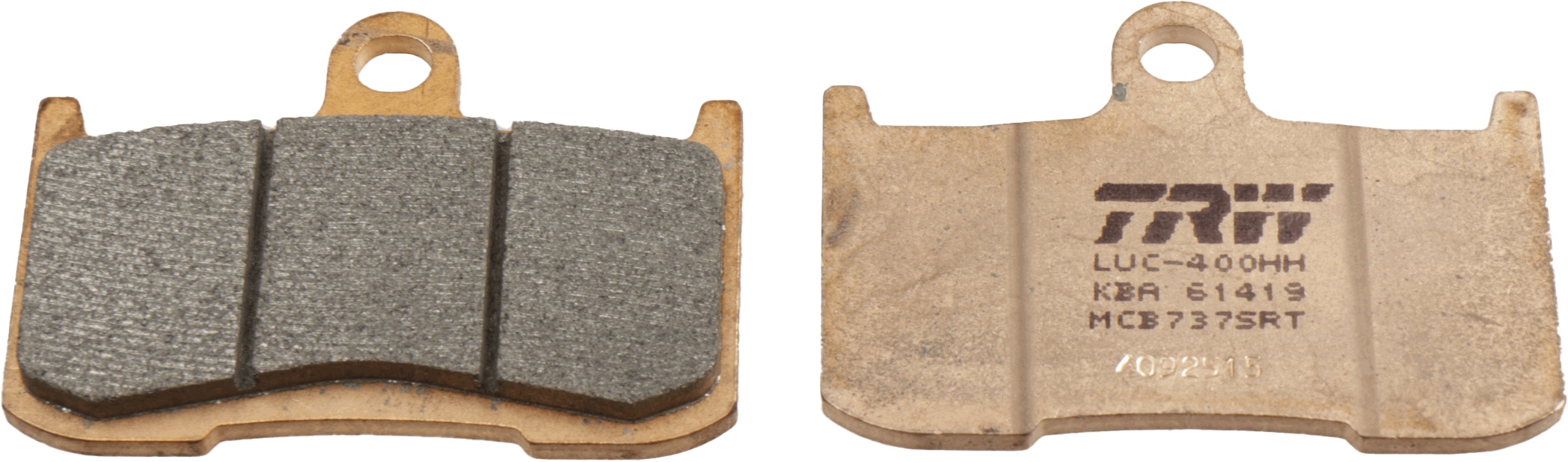 Brake Pad Set, disc brake TRW MCB737SRT