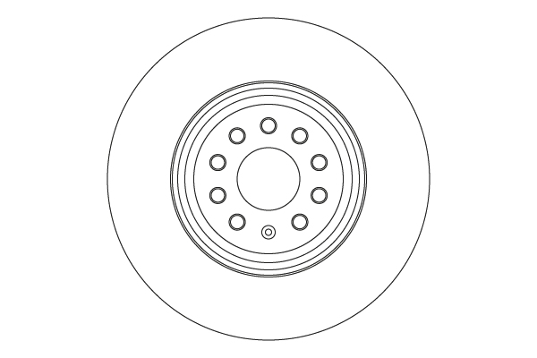 Brake Disc TRW DF6770S
