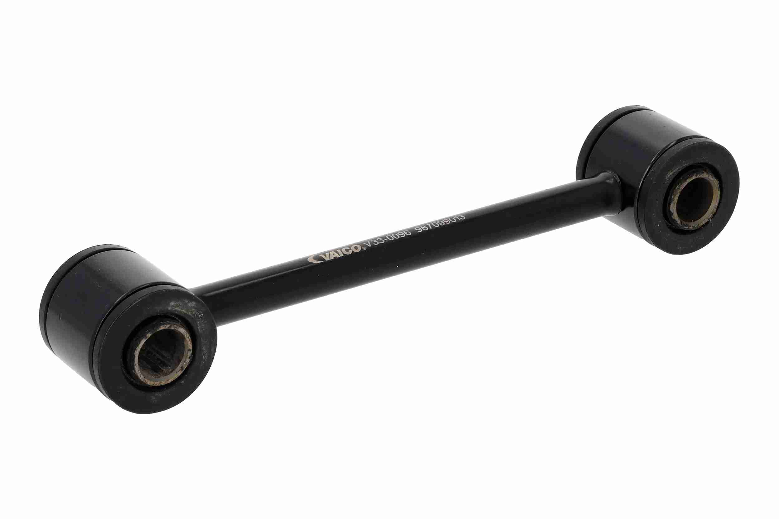 Link/Coupling Rod, stabiliser bar VAICO V33-0096