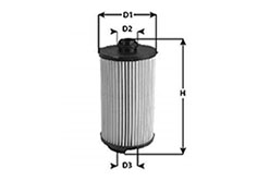 Fuel filter CLEAN FILTERS MG3624