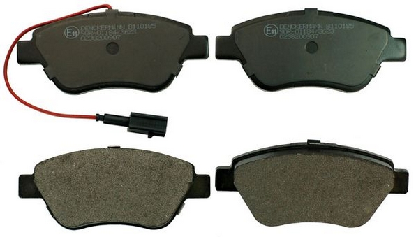 Brake Pad Set, disc brake DENCKERMANN B110185