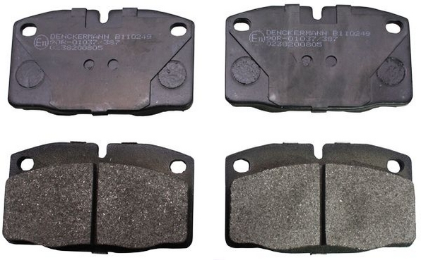 Brake Pad Set, disc brake DENCKERMANN B110249