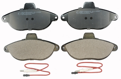 Brake Pad Set, disc brake DENCKERMANN B110888