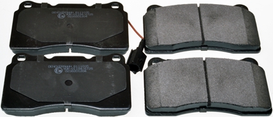 Brake Pad Set, disc brake DENCKERMANN B111035