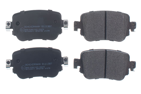 Accessory Kit, disc brake pad DENCKERMANN B111387