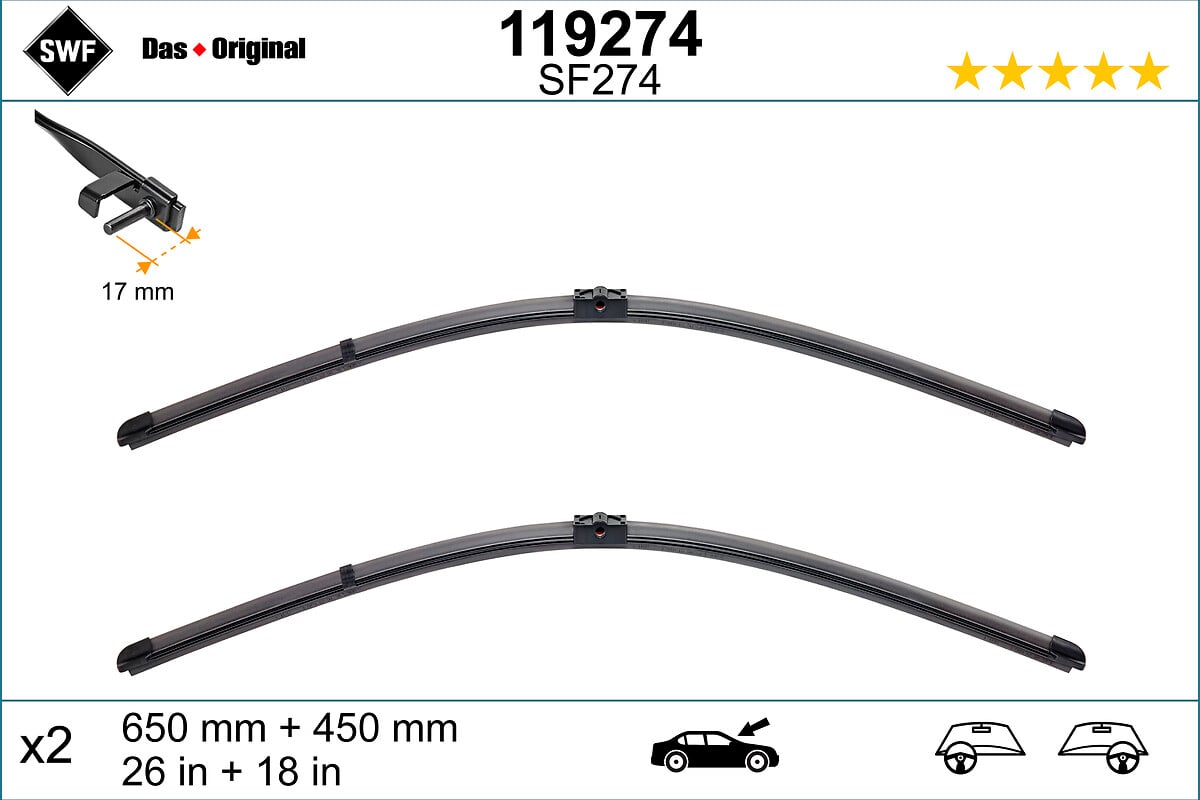 Wiper Blade SWF 119274