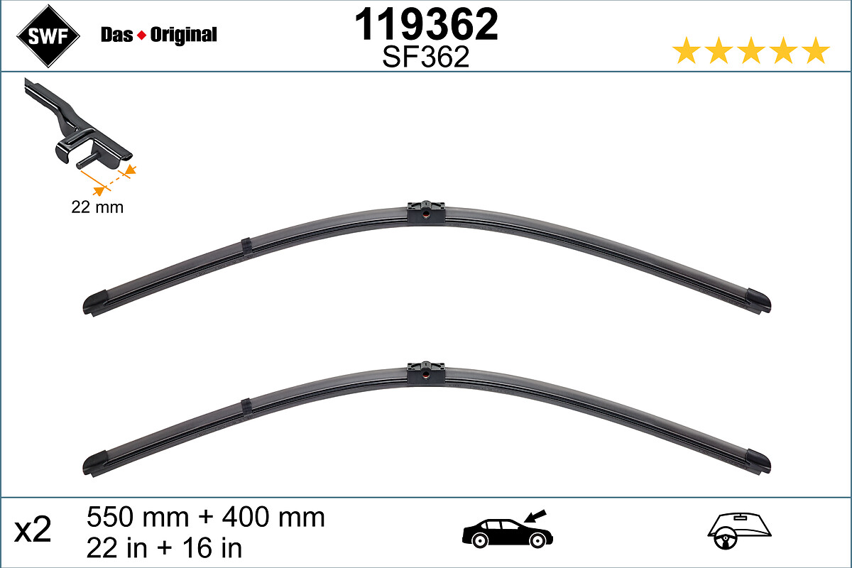 Wiper Blade SWF 119362