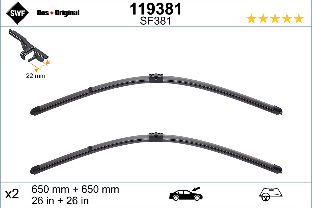 Wiper Blade SWF 119381
