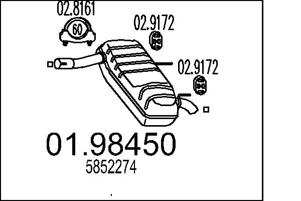 End Silencer MTS 01.98450