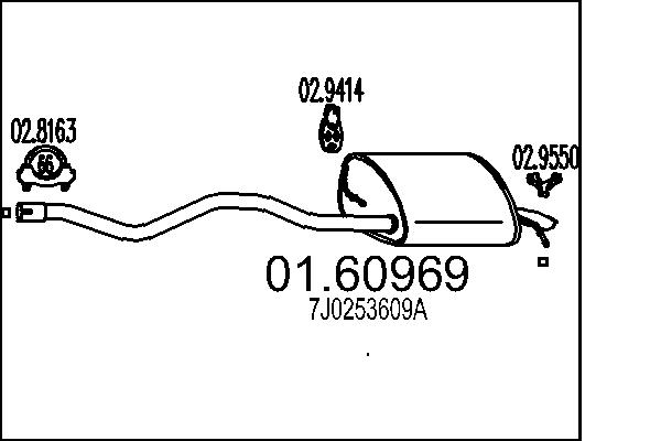 End Silencer MTS 01.60969