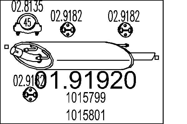 End Silencer MTS 01.91920