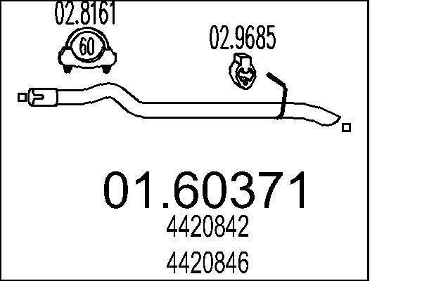 End Silencer MTS 01.60371