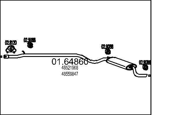 End Silencer MTS 01.64860
