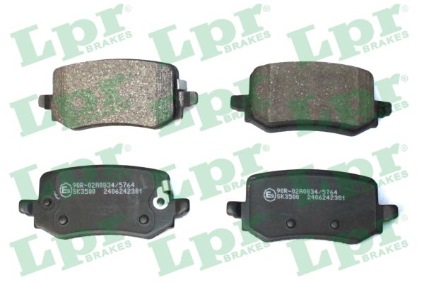 Brake Pad Set, disc brake LPR 05P2381