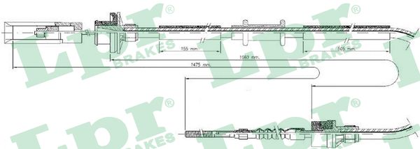Clutch Cable LPR C0046C