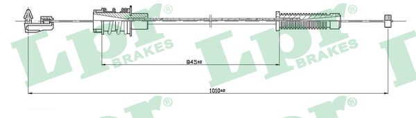 Accelerator Cable LPR C0145A