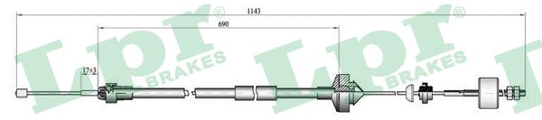Clutch Cable LPR C0277C