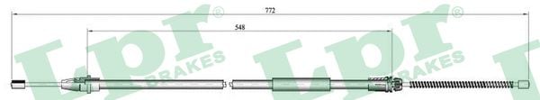 Cable, parking brake LPR C0639B