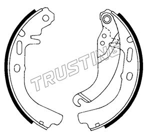 Brake Shoe Set TRUSTING 073.161