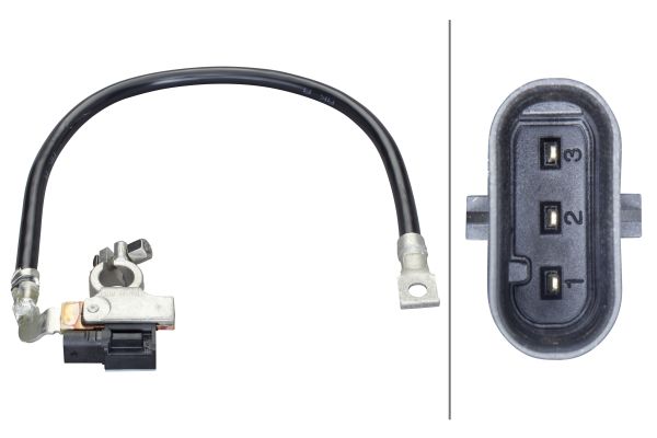 Sensor, battery management HELLA 6PK 010 562-941