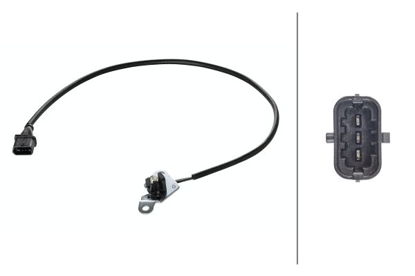 Sensor, camshaft position HELLA 6PU 009 121-821