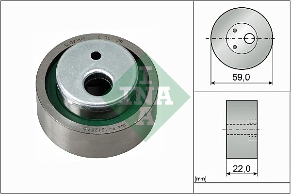 Tensioner Pulley, timing belt INA 531 0030 10