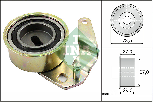 Tensioner Pulley, timing belt INA 531 0050 10
