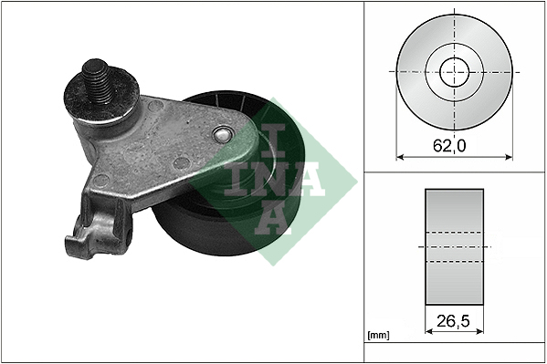 Tensioner Pulley, timing belt INA 531 0171 10