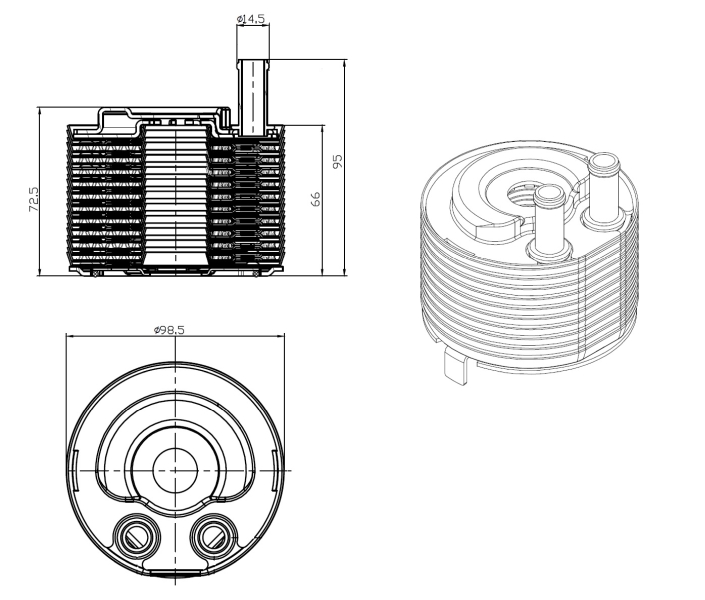 Oil Cooler, engine oil NRF 31819