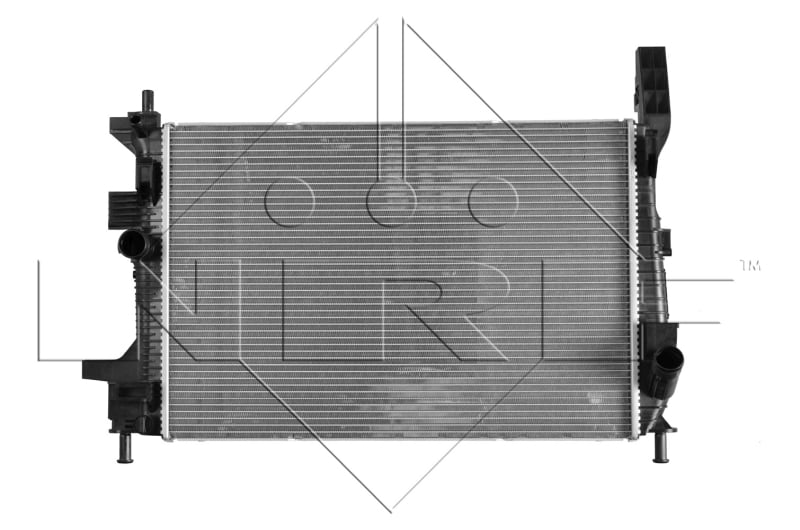 Radiator, engine cooling NRF 58650