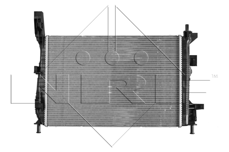Radiador, ón del motor NRF 58650