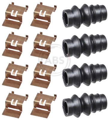 Accessory Kit, disc brake pad A.B.S. 0110Q