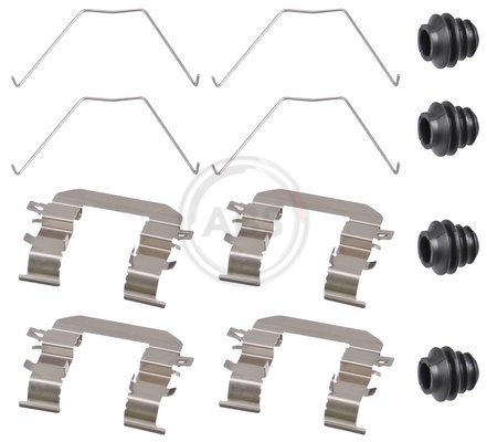 Accessory Kit, disc brake pad A.B.S. 0131Q