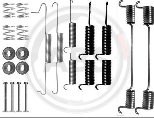 Accessory Kit, brake shoes A.B.S. 0648Q